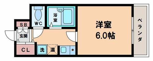 オーシャン長居公園の間取り