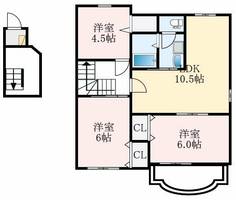 ステッラⅡの間取り