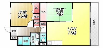 物件の間取り画像