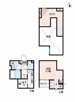 福岡県福岡市東区香椎駅東1丁目(アパート)の賃貸物件の間取り