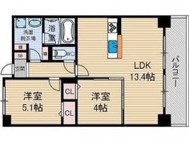 物件の間取り画像