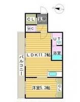 北海道札幌市中央区南二十条西8丁目(マンション)の賃貸物件の間取り