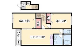 物件の間取り画像