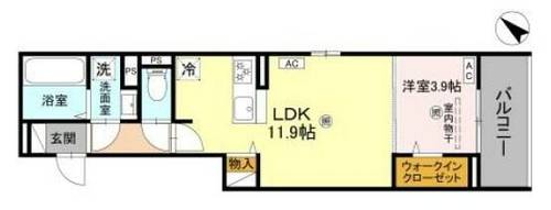 物件の間取り画像