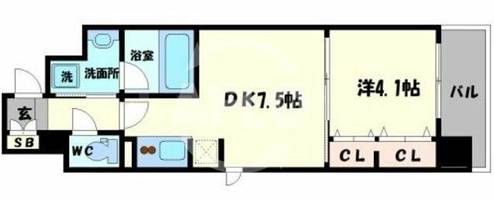 物件の間取り画像