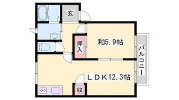 物件の間取り画像