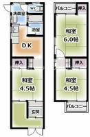 門真市三ツ島テラスの間取り