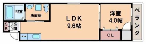FmaisonLOREⅠ番館の間取り