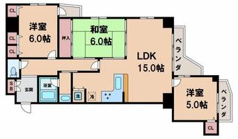 物件の間取り画像