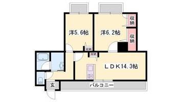 物件の間取り画像