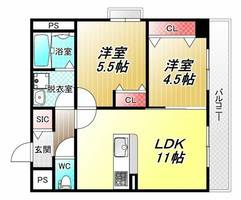 物件の間取り画像