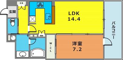 物件の間取り画像