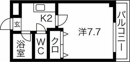 物件の間取り画像