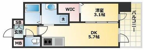 物件の間取り画像