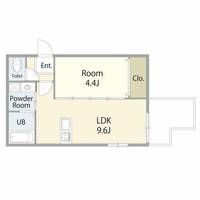 T-SQUARE岡本102の間取り