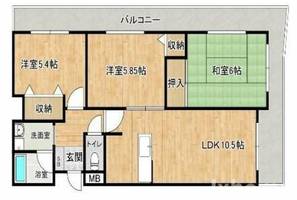 ヴィラシャリテの間取り