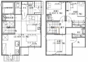 物件の間取り画像