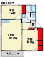 物件の間取り画像