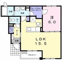 カーサ フィオーレの間取り