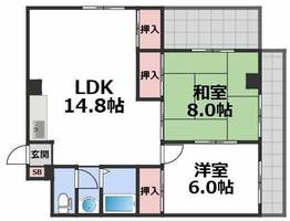 物件の間取り画像