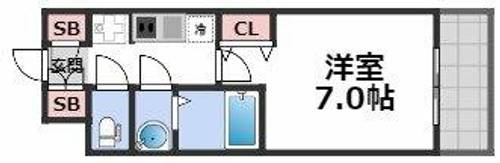 物件の間取り画像