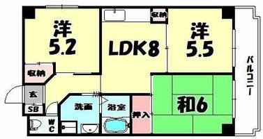 物件の間取り画像