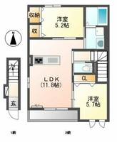 物件の間取り画像