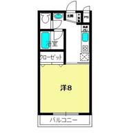 フルーレ伊勢104の間取り