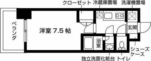 グランハイム山手通の間取り