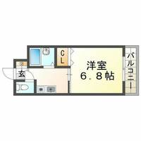 クレアール立花の間取り
