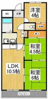 EVER GREEN泉ヶ丘2号館の間取り