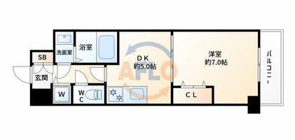 物件の間取り画像