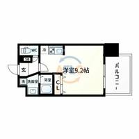 セゾンラトゥールMIYAKOJIMAの間取り