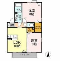 ロイヤルタウン Aの間取り