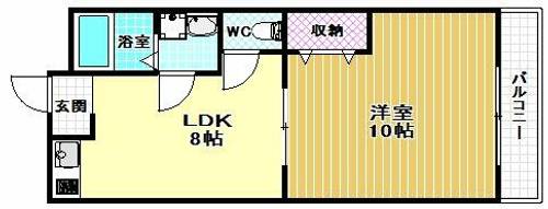 家の森ハイツの間取り