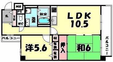 物件の間取り画像