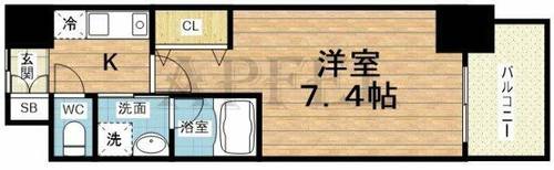 BROAD 新うめきたRESIDENCEの間取り