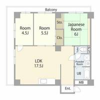 物件の間取り画像