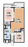 第2林マンションの間取り