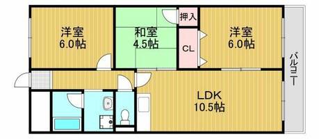 物件の間取り画像
