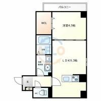 ソリティア鶴見橋の間取り