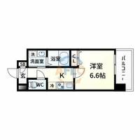 リバーヒルズ新大阪の間取り