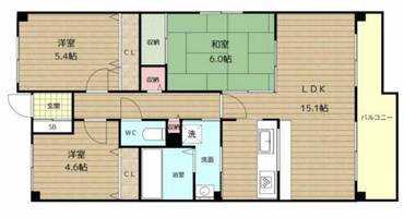 物件の間取り画像