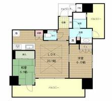 物件の間取り画像
