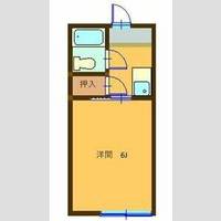 マンション宮西の間取り