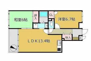 エクレージュ清原の間取り