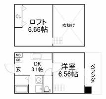 グレース黒崎の間取り