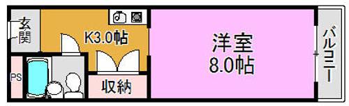 シャローム高井田の間取り