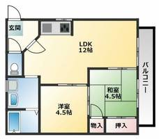 物件の間取り画像