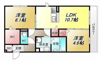 物件の間取り画像
